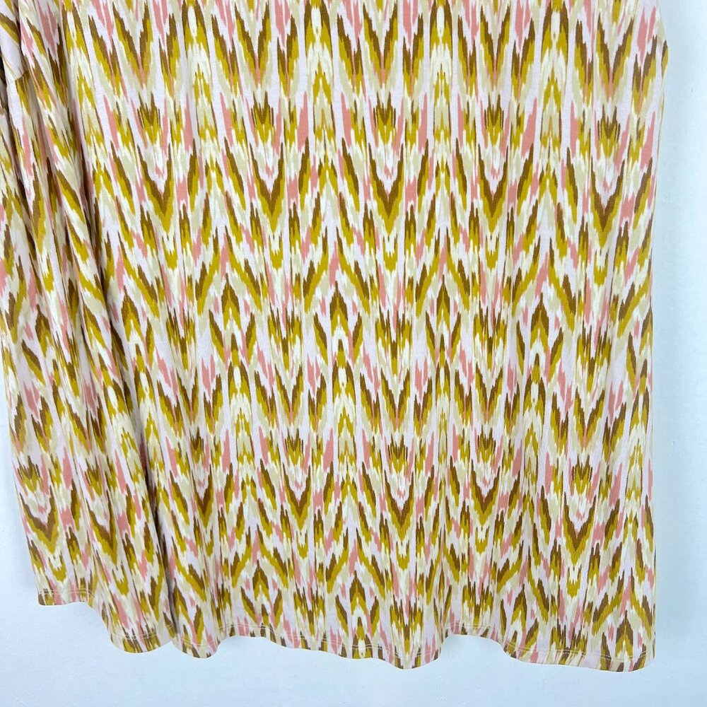 NWOT Daniel Rainn Abstract Print Sleeveless Top Plus Size 3X NEW - Picture 3 of 9